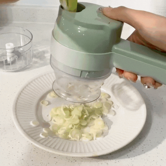 4 in 1 Portable Electric Vegetable Cutter Set badget 1000 kids product 500