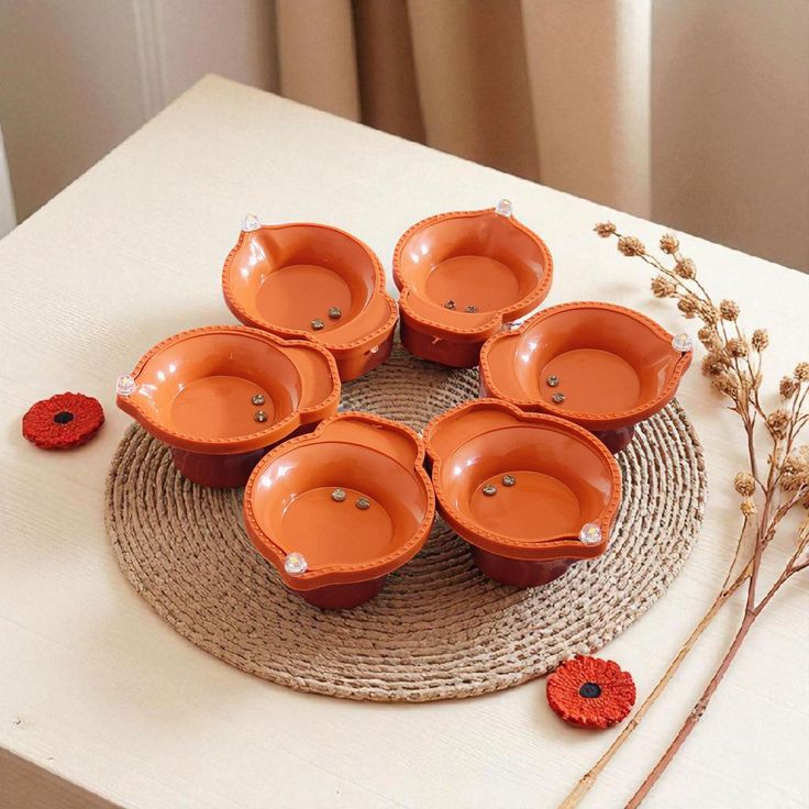 DiyaGlow™ Sensor LED Diyas – Water-Activated Ambient Lights