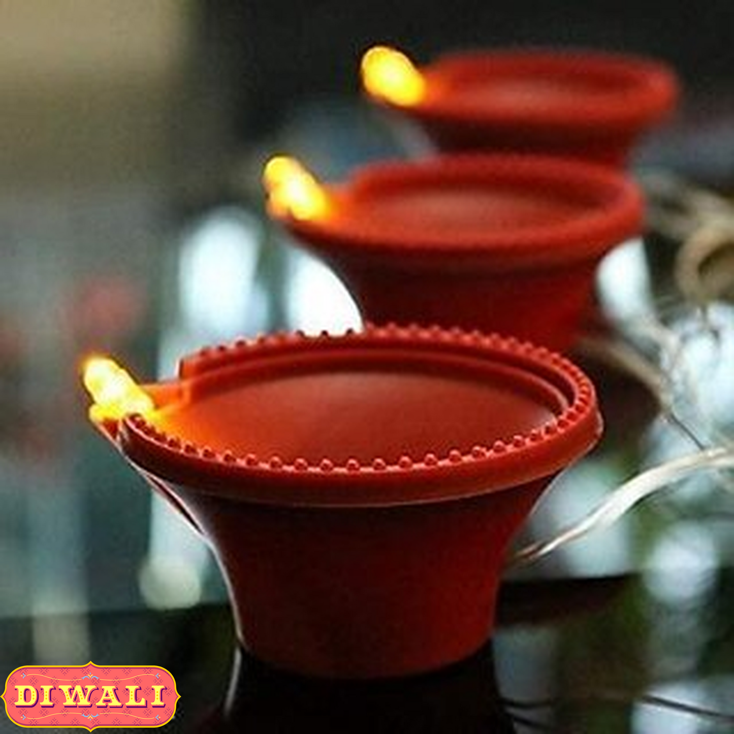 DiyaGlow™ Sensor LED Diyas – Water-Activated Ambient Lights