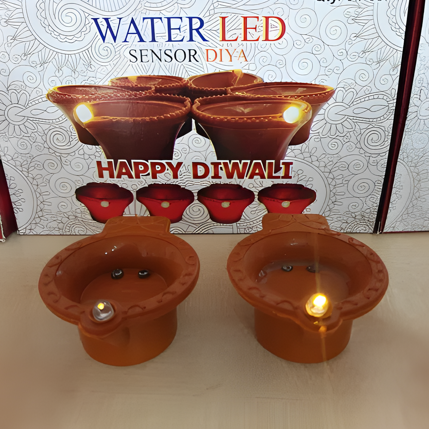 DiyaGlow™ Sensor LED Diyas – Water-Activated Ambient Lights