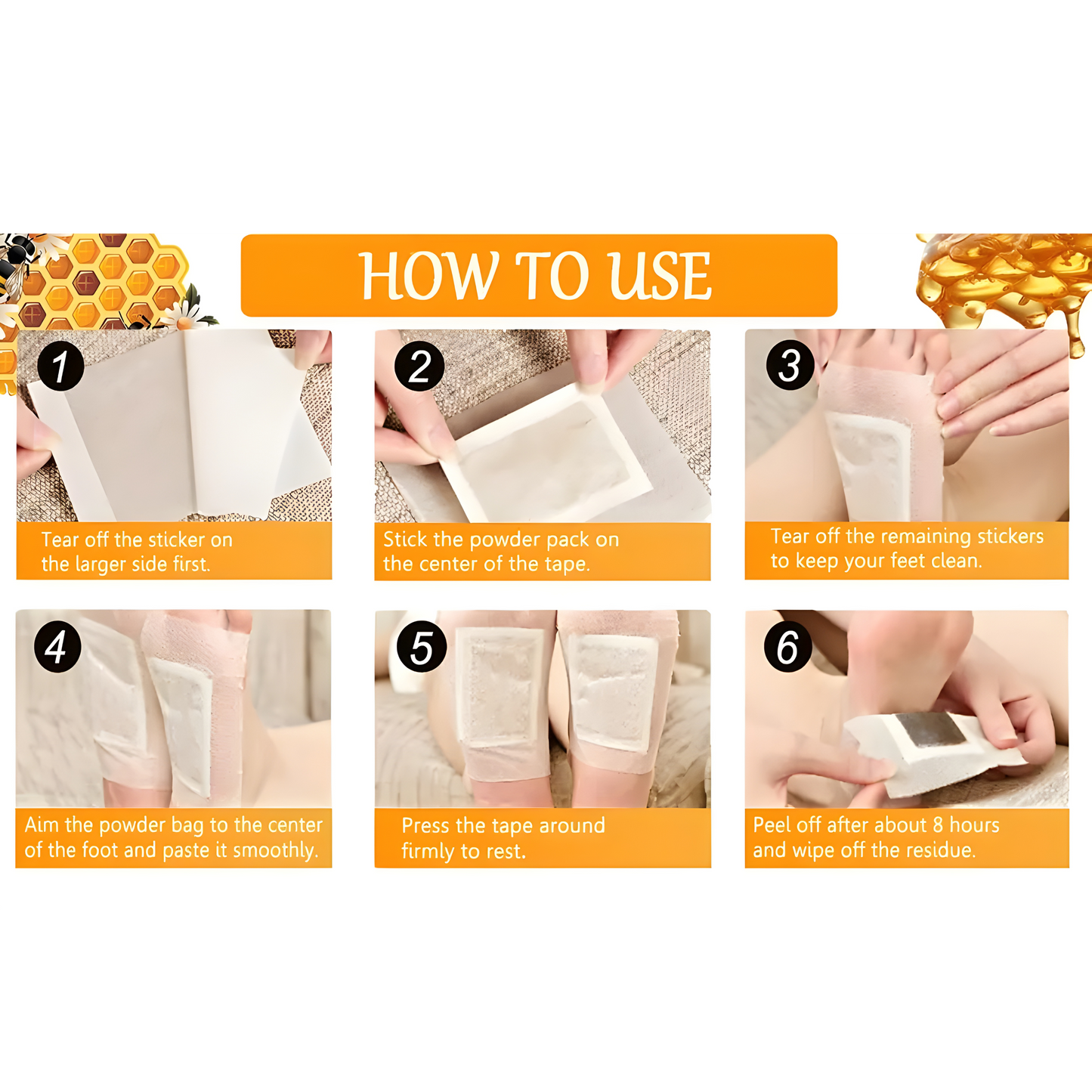 Vee Vesom Lymphatic Daiamage & Sliming Patches