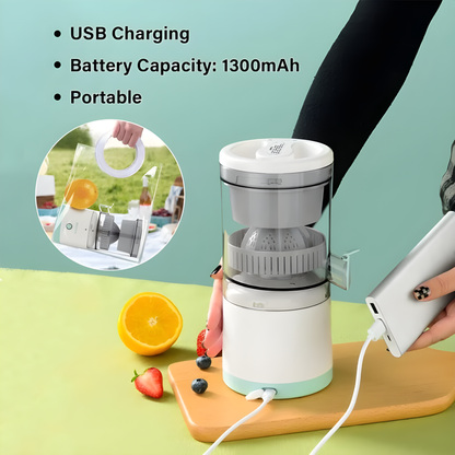 SuperJuicer – Electric Mosambi & Orange Juicer (Portable, Powerful 45W)