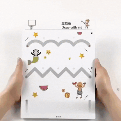 Pen Control Training Exercise Hand Control Book